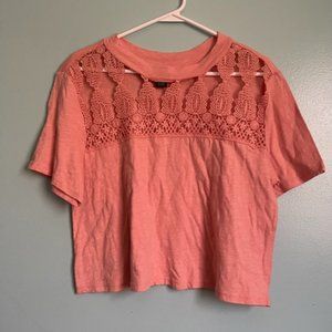 Pink Summer Crop Top